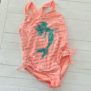 Justice for girls, one piece with flippable sequins